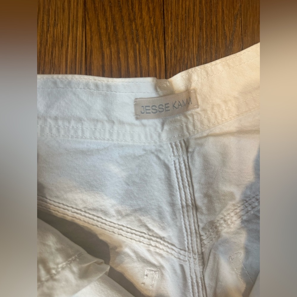Jesse Kamm White handy pants